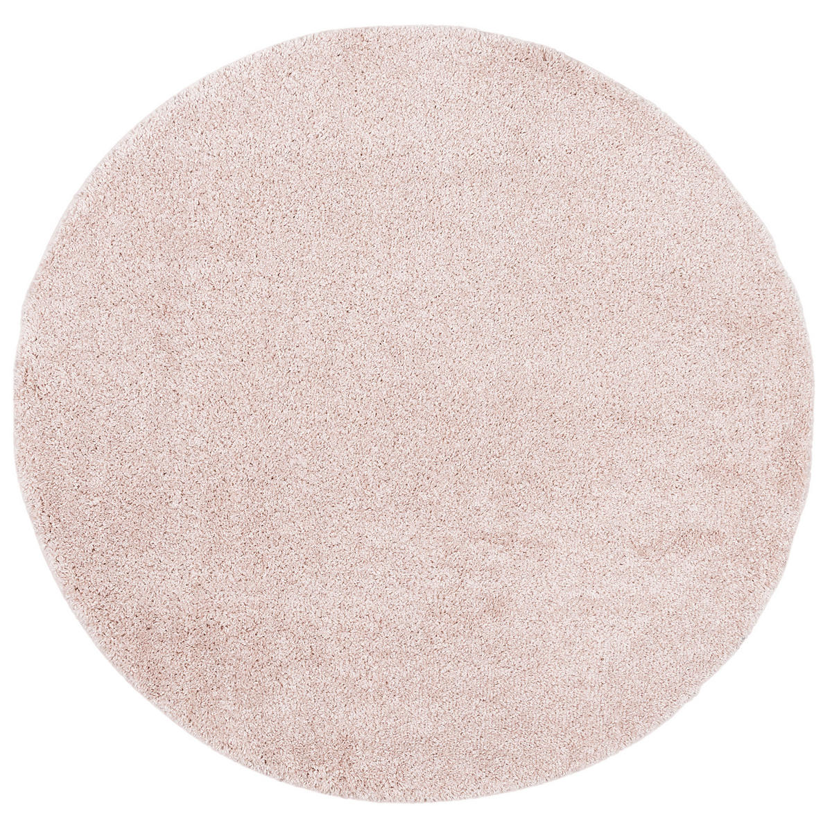 HOCHFLOR LANGFLOR TEPPICH ALOHA RUND - Rosa, Textil (120/120cm) - Pergamon