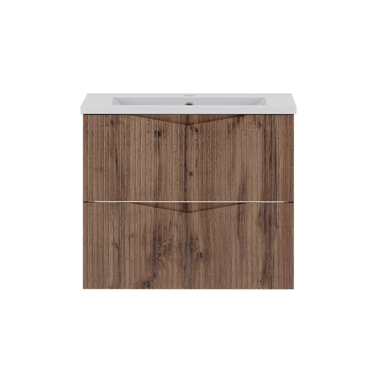 WASCHTISCH 60cm Tao Holz - Braun, Holzwerkstoff (60/50/45.8cm) - Petits-meubles