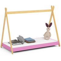 KINDERBETT Rosa 155/85/187 - Rosa, Holzwerkstoff - RAUMHIRSCH FURNITURE