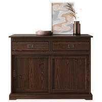 KOMMODE SAVONA - Nussbaumfarben, Holz (110/84/46cm) - IDIMEX