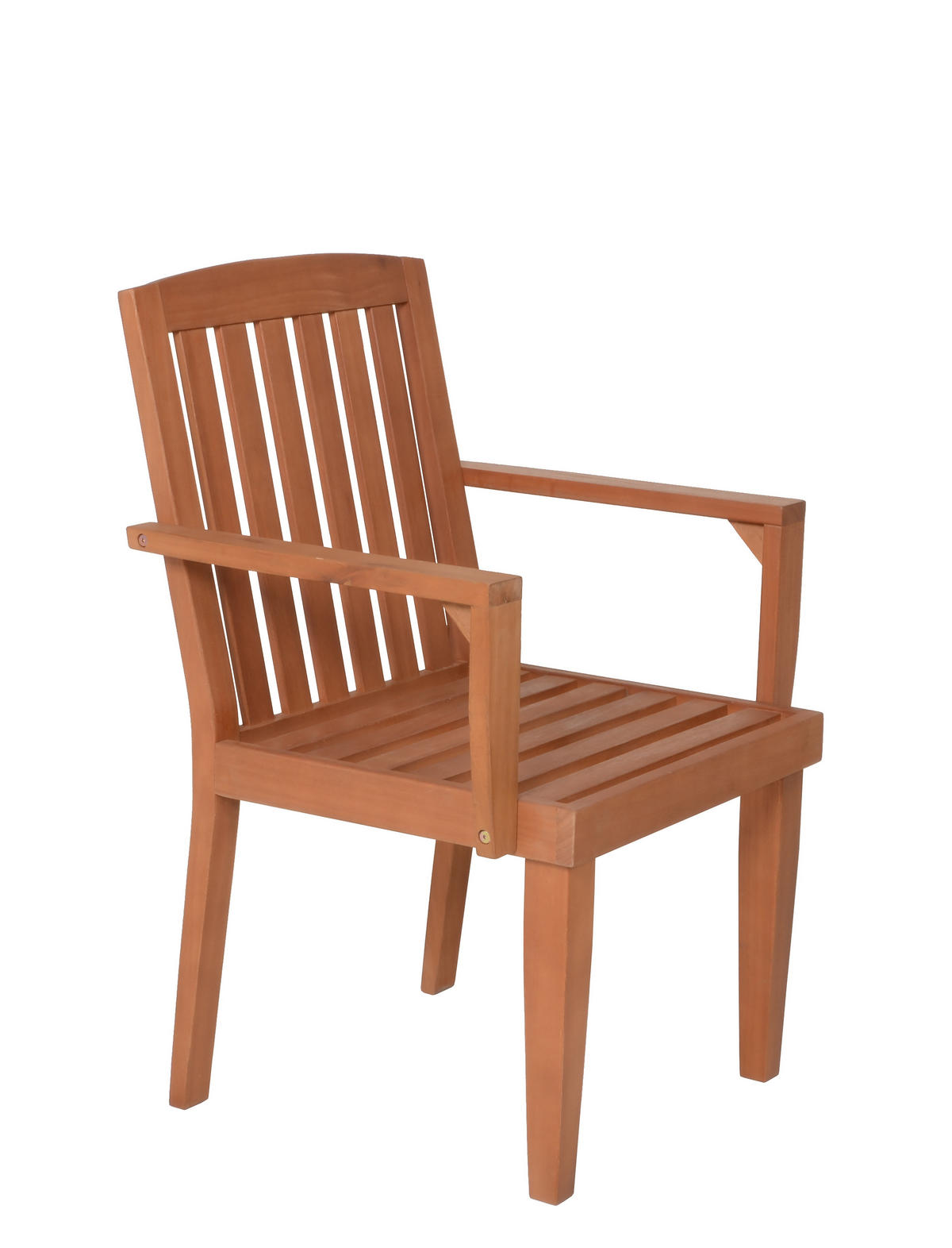 GARTENSTUHL King Sessel - Braun, Holz (60/94/66cm) - Sedex