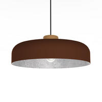 HÄNGELEUCHTE Bois - Braun, Metall (50/50/17cm) - Lumicom