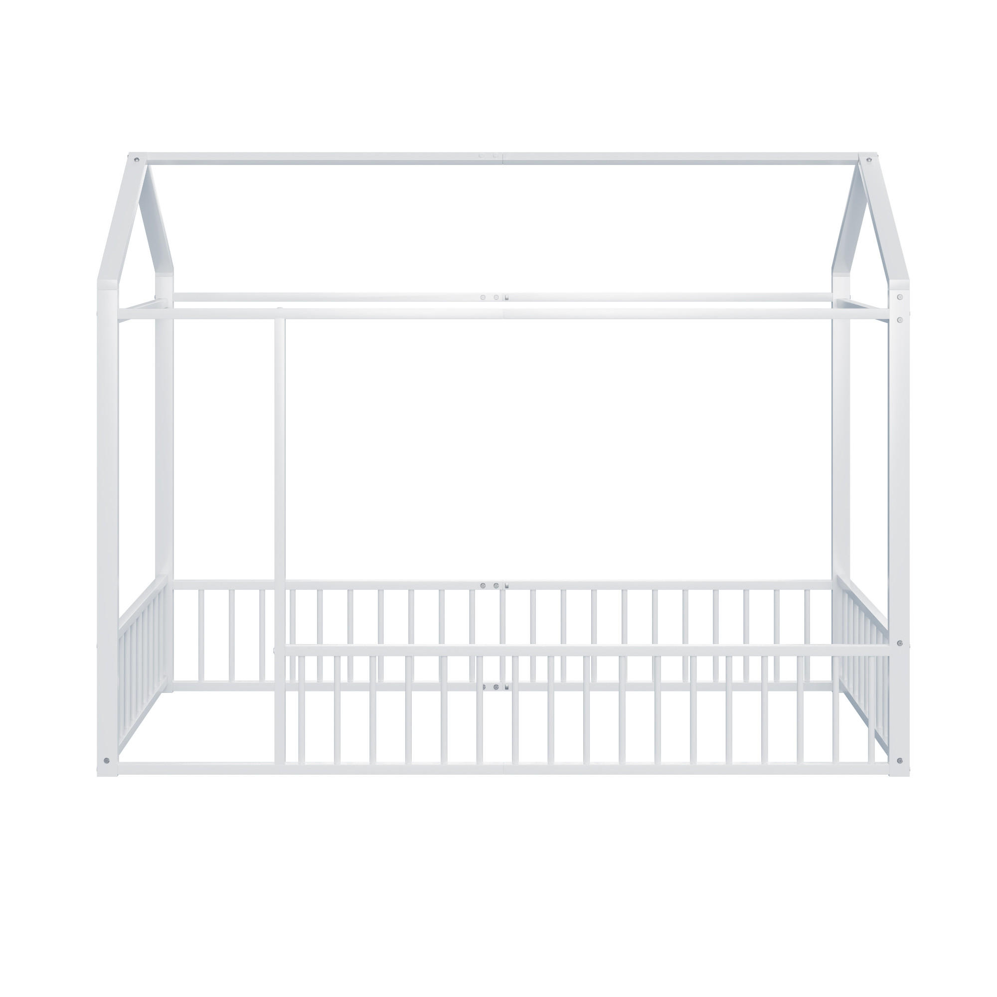 FOTOLIU PUF ergonomic din chenille și spumă cu memorie - alb, metal (204/170.5/94cm) - Urban Meuble