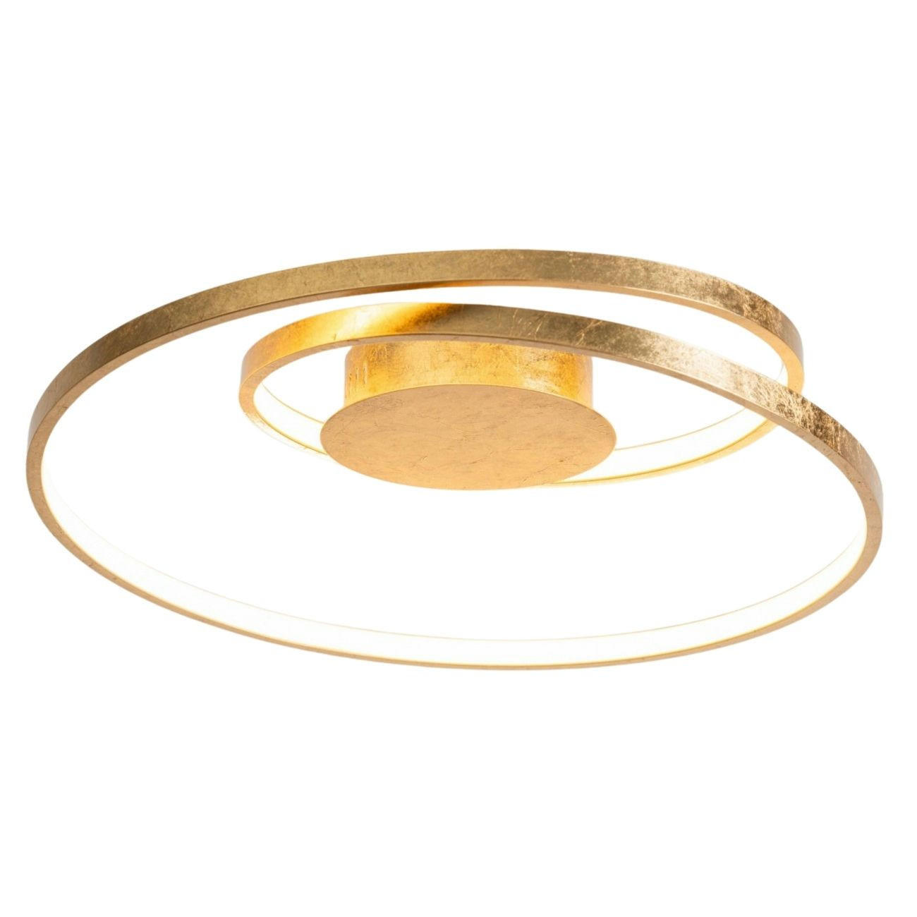 DECKENLEUCHTE Millenium, Gold / Messing, 19cm - Goldfarben, Metall (19/55/19cm) - KOSILUM