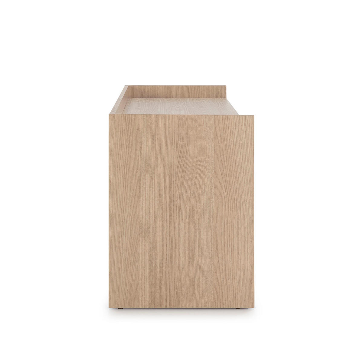 TV-ELEMENT Moscú 3 Türen, Eiche/Grau - Grau, Holzwerkstoff (139/54/40cm) - VS Venta-stock