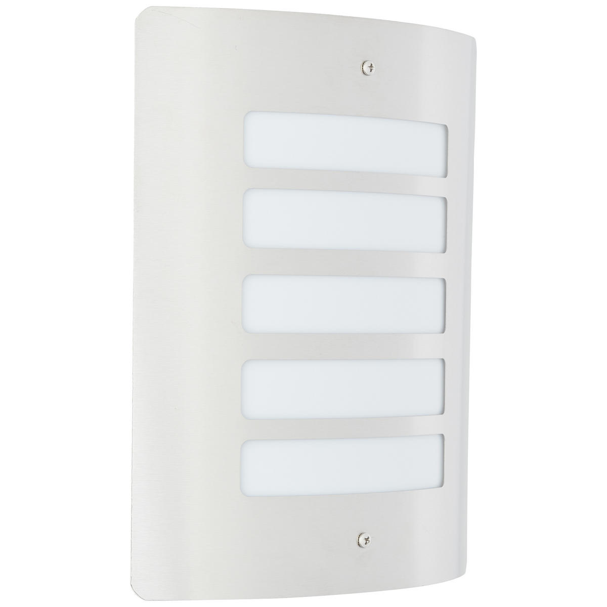 AUSSENWANDLEUCHTE Todd Edelstahlfarben 9/23/29 cm - Edelstahlfarben, Metall (23/29/9cm) - Brilliant