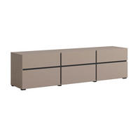 TV-MÖBEL Lilia Taupe - Taupe, Holzwerkstoff (180/48/40cm) - Petits-meubles