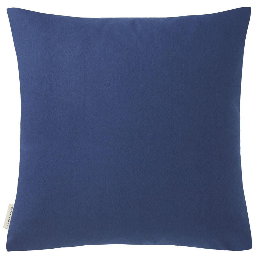 ZIERKISSENHÜLLE Vase blau 45x45cm - Blau, Textil (45/45cm) - Tom Tailor