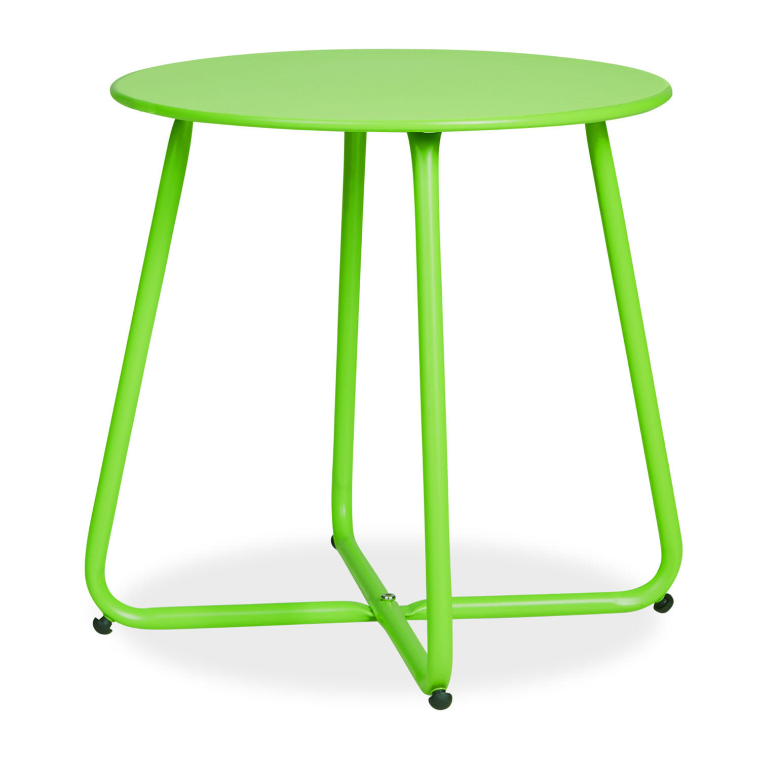 Homestyle4u Beistelltisch Grün 44x45x45 cm