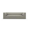 SOFA Ruby aus Cord hellgrau 3 Sitzplätze - Hellgrau, Textil (93/69/232cm) - Micadoni