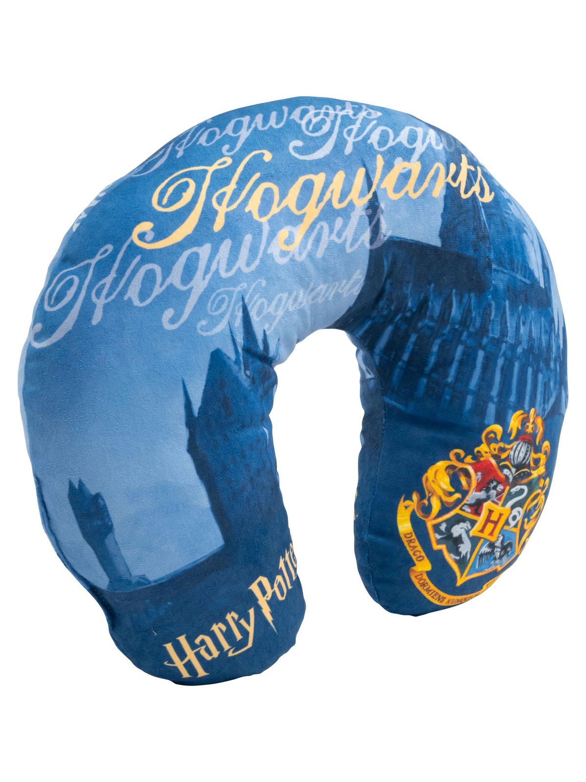 NACKENKISSEN Harry Potter Hogwarts Blau 35 x 30 cm - Blau, Textil (35/30cm) - United Labels