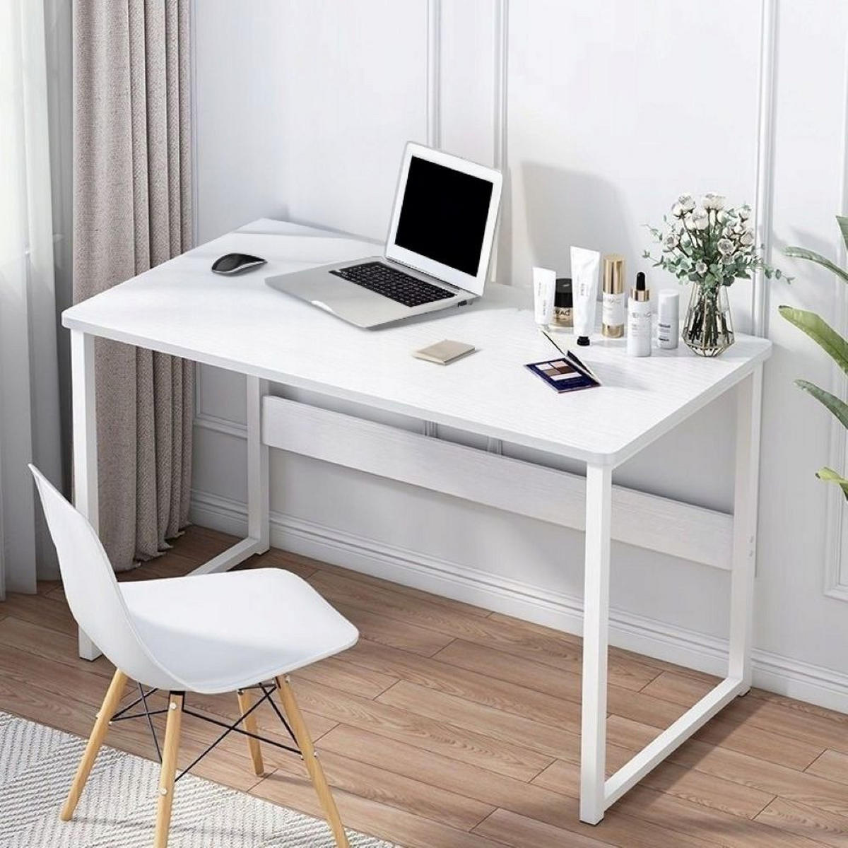 SCHREIBTISCH, weiß 80/37/73 cm - Weiß, Holzwerkstoff (40/86/6cm)