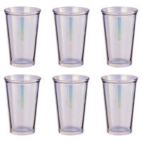 TRINKGLAS (6er-Set) Galet 280ml - Weiß, Glas (0.28L) - Butlers