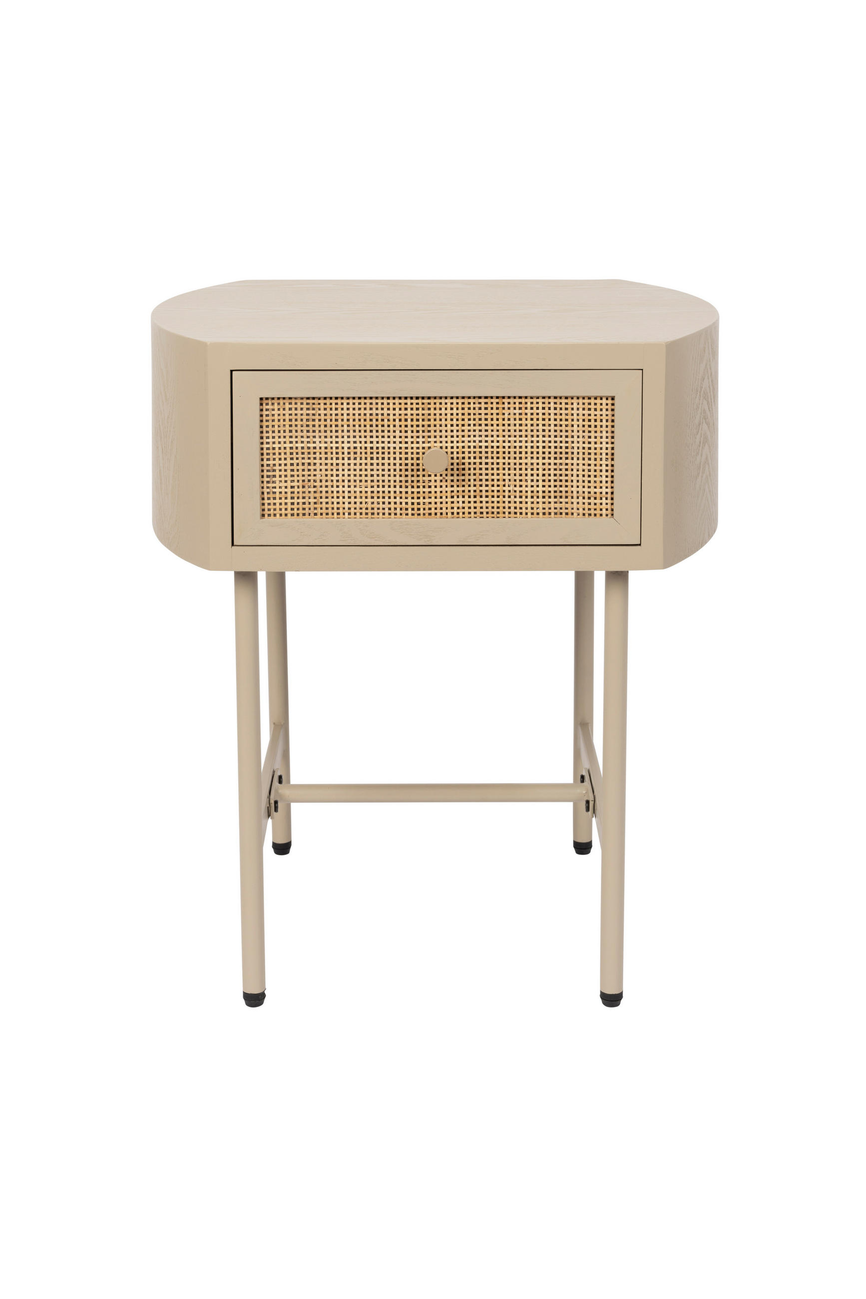 BEISTELLTISCH Amaya - Beige - 38/48/54 cm - Beige, Holz (38/48/54cm)