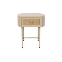 BEISTELLTISCH Amaya - Beige - 38/48/54 cm - Beige, Holz (38/48/54cm)