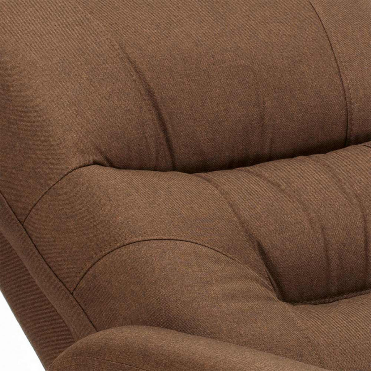 RELAXSESSEL elektrisch mit Aufstehhilfe Marie - Braun - Braun, Textil (45/115/77cm) - Pasmara