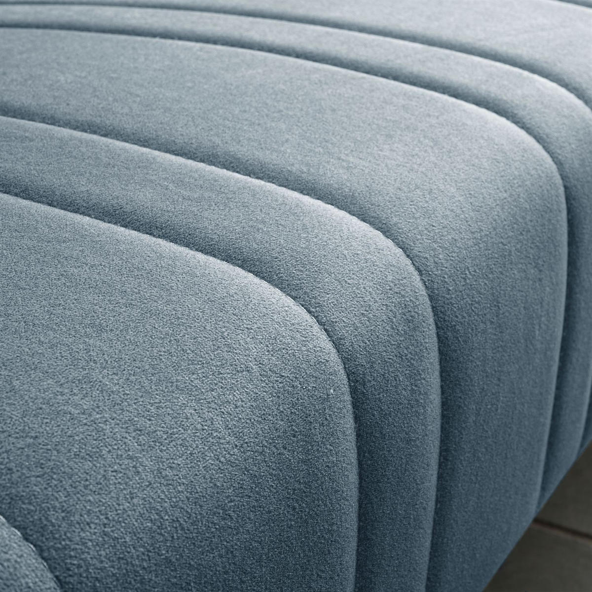SCHLAFSOFA VERO MAX mit Schlaffunktion Castel 74 - Blau, Textil (191/88/90cm) - Lookway
