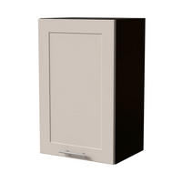 HÄNGESCHRANK Oslo W2/45 Schwarz / Kaschmir Matt 45 / 32,5 / 72cm - Kaschmir/Schwarz, Holz/Holzwerkstoff (45/72/32.5cm) - Feldmann-Wohnen