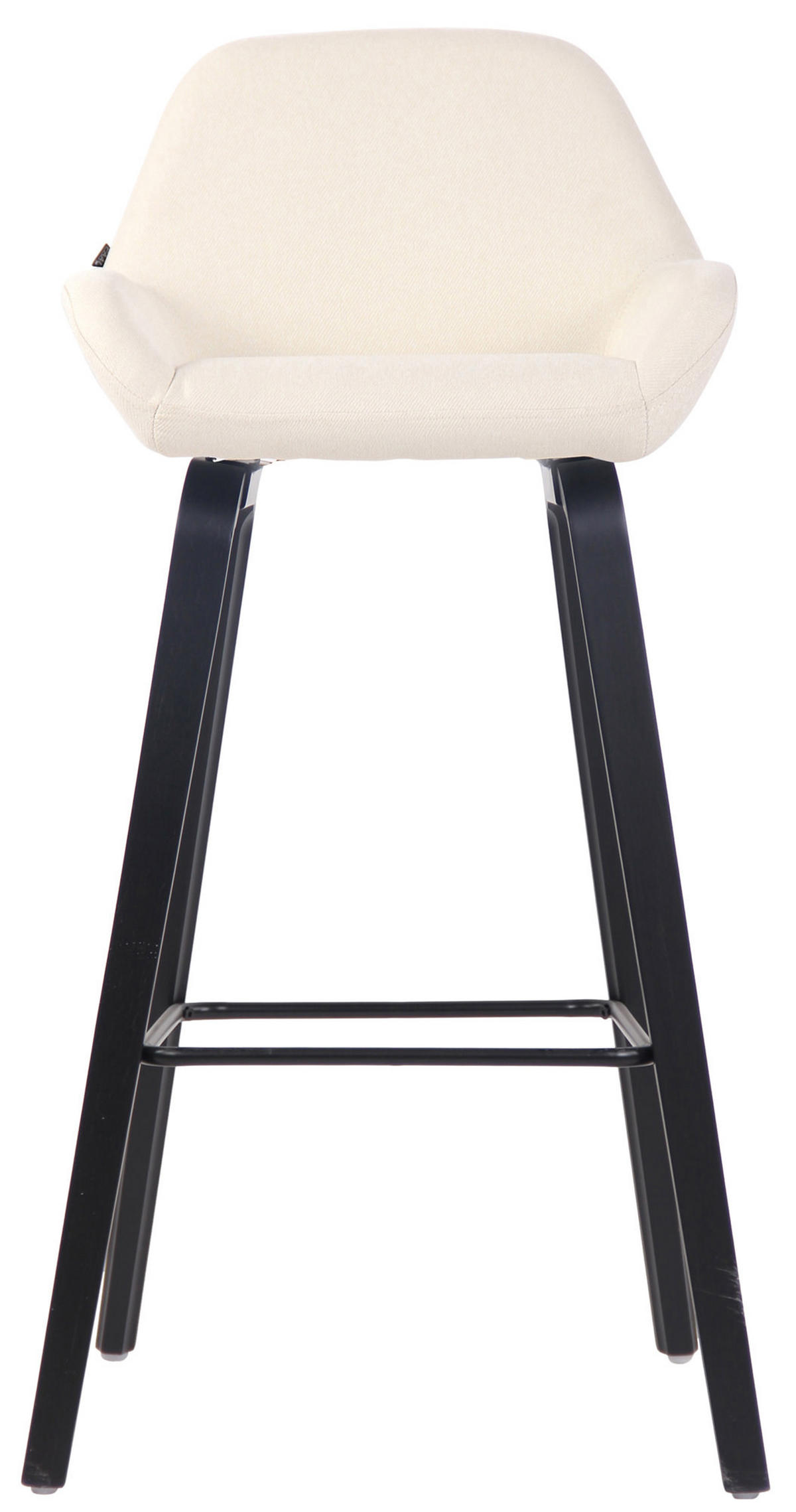 BARHOCKER Stoff creme - Creme, Textil (52/103/51cm) - CLP