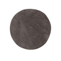 HOCHFLORTEPPICH Soho Grau ø 160 cm rund - Grau, Kunststoff (160/160cm) - benuta