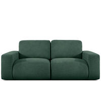 2-SITZER SOFA ZUCCO, Grün - Grün, Holz/Holzwerkstoff (212/85/100cm) - KONSIMO®