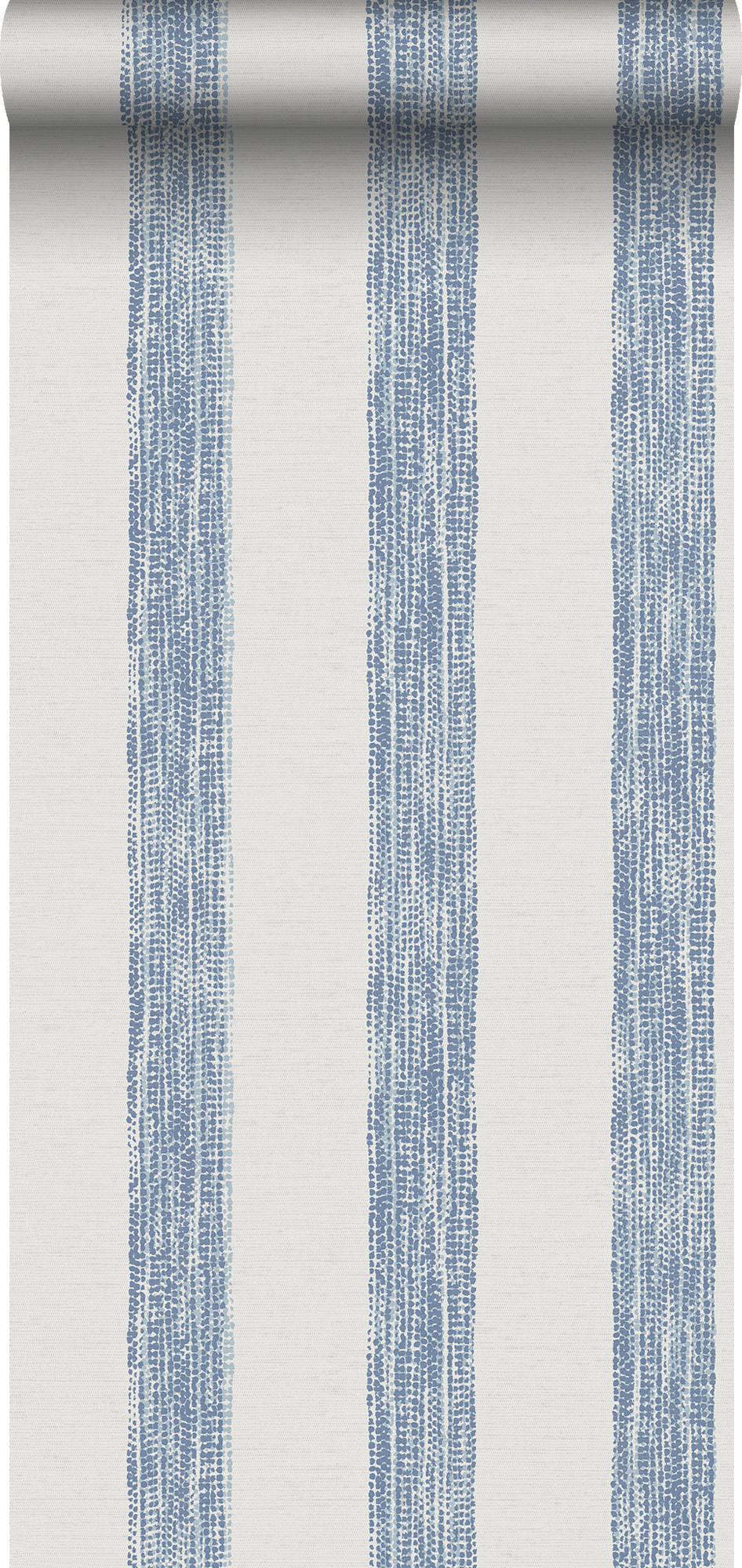 TAPETE gemalte Streifen 53 cm x 10,05 m - Blau, Papier (53/1000cm) - Sanders & Sanders