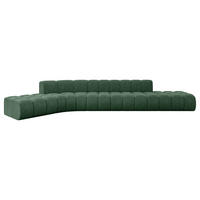 ECKSOFA modulares Sofa Solven-L2 - 471x174x70 cm Grün - Grün, Holzwerkstoff/Textil (471/174cm) - ALTDECOR