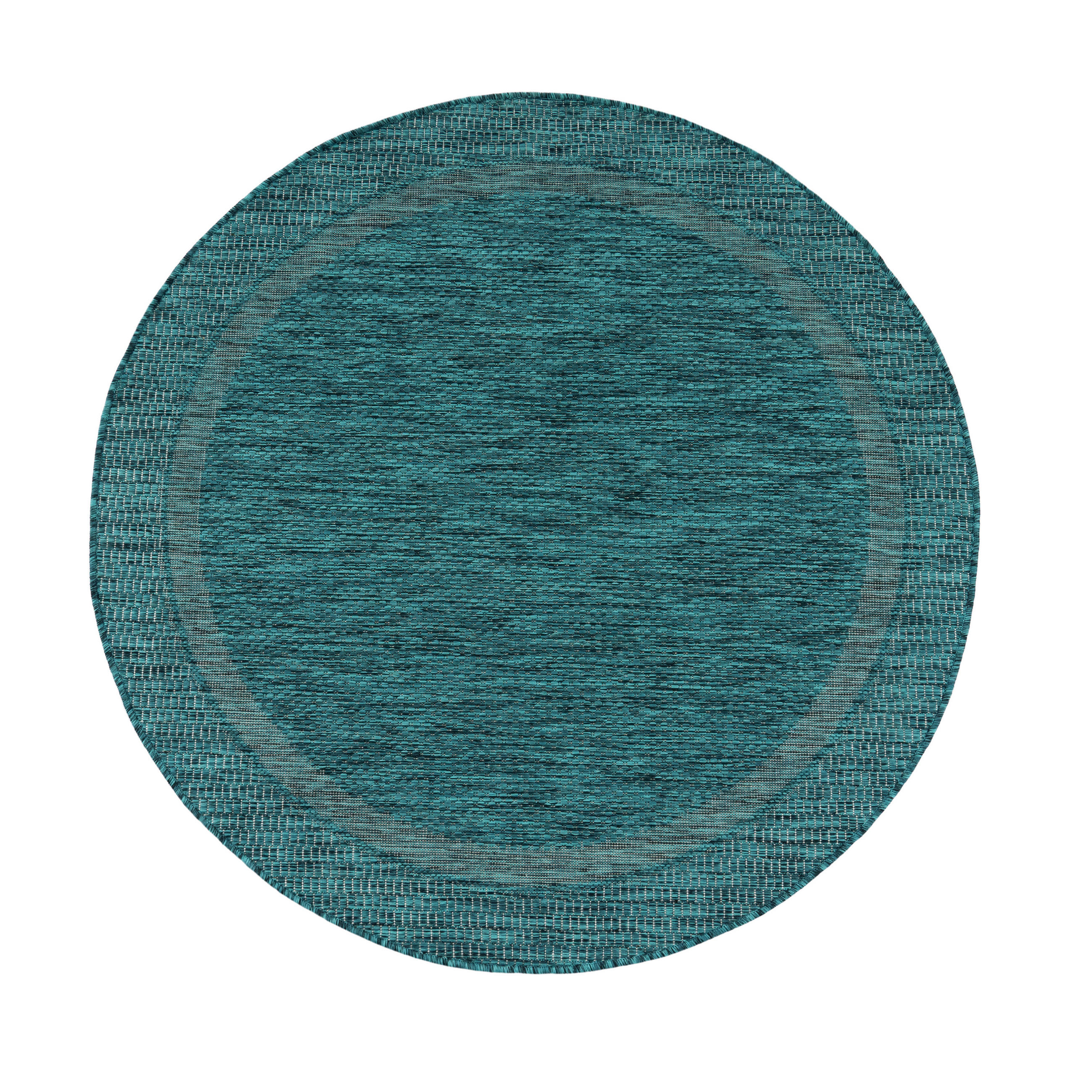 OUTDOORTEPPICH 160/160 cm Roma 272 - Türkis, Textil (160/160cm) - Paco Home
