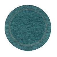 OUTDOORTEPPICH 160/160 cm Roma 272 - Türkis, Textil (160/160cm) - Paco Home