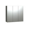 SPIEGELSCHRANK PureBliss Anthrazit - Anthrazit, Holzwerkstoff (90/80/20cm) - Trendteam