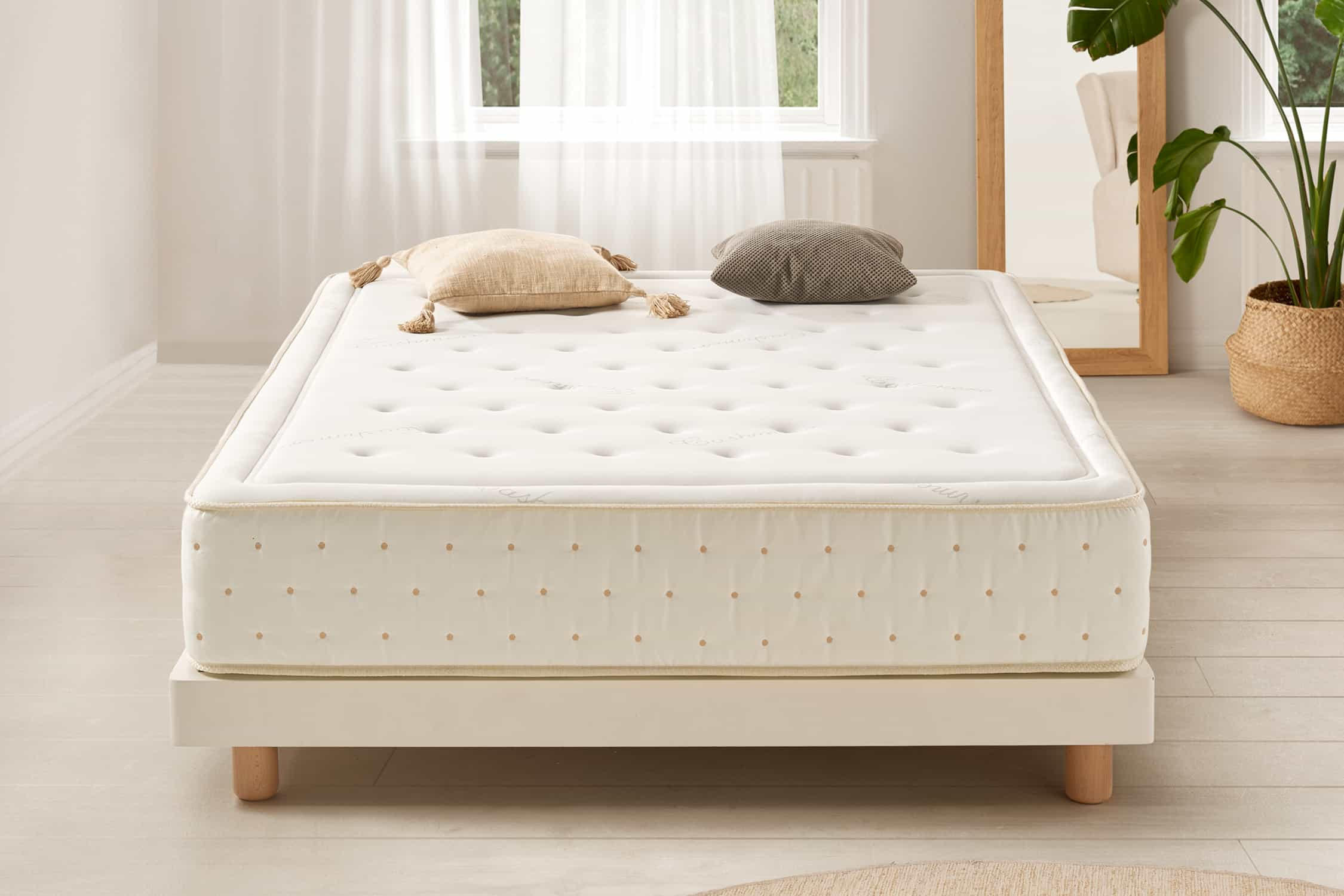 Thumbnail - Moonia Matratze, Weiß, Textil, Rechteckig, 80x190 cm, Oeko-Tex®, Schlafzimmer, Matratzen Shop, Matratzen, Viscoschaummat...