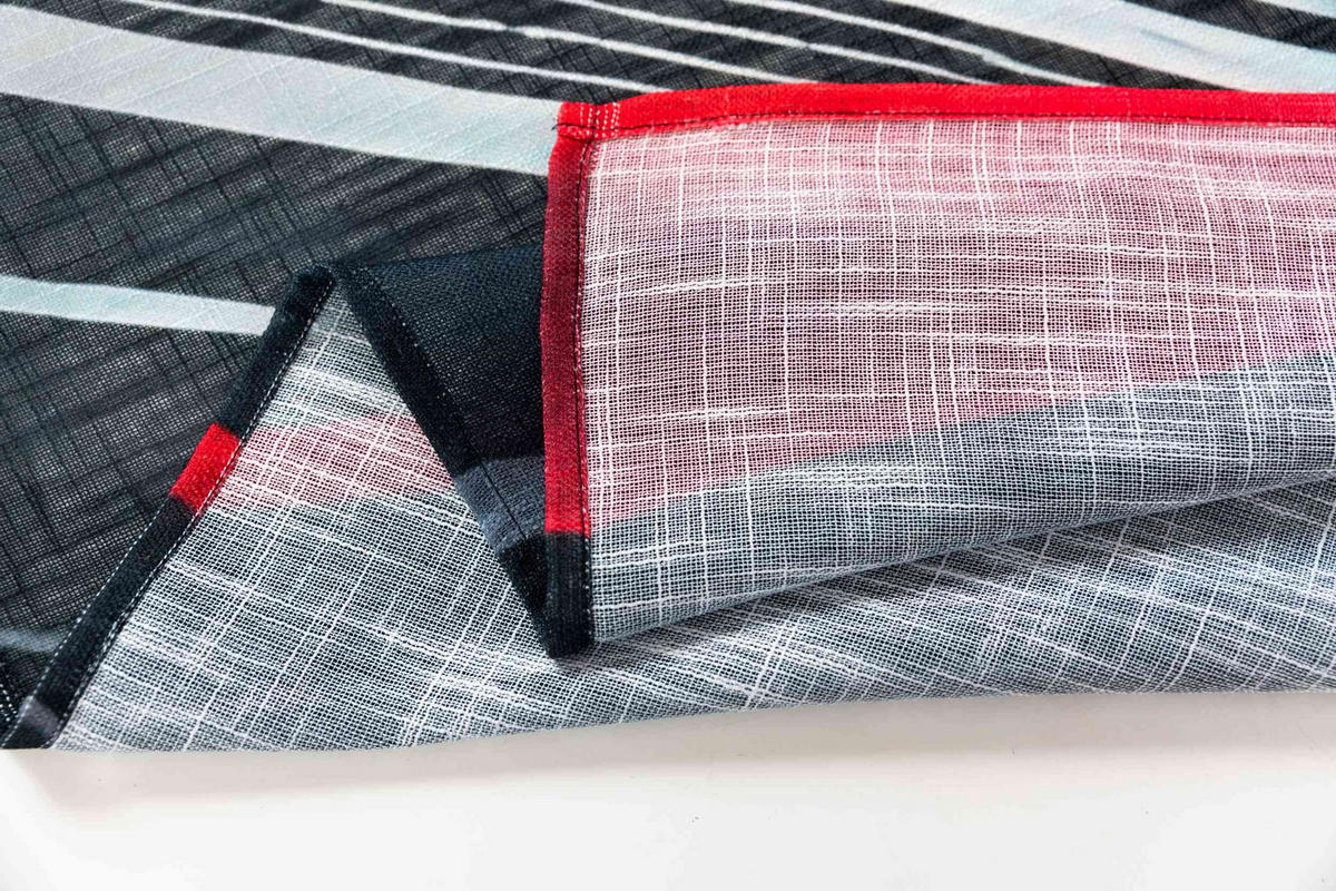 VORHANG SEOUL HxB 245x140 cm Schwarz - Schwarz, Textil (140/245cm) - Gardinenbox