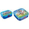 BROTDOSEN-SET Campus (2025) Paw Patrol Pups 2er Set - Blau/Hellblau, Kunststoff (1/1/1cm) - Mepal