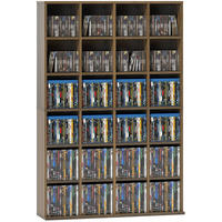 CD-REGAL DE-14505 mit verstellbaren Böden Braun - Braun, Holzwerkstoff (20/130.5/89cm) - ComfortXL