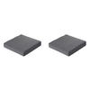 SITZKISSEN Manchester 60/60 cm 2er-Set - Grau, Textil (60/8/60cm) - Madison