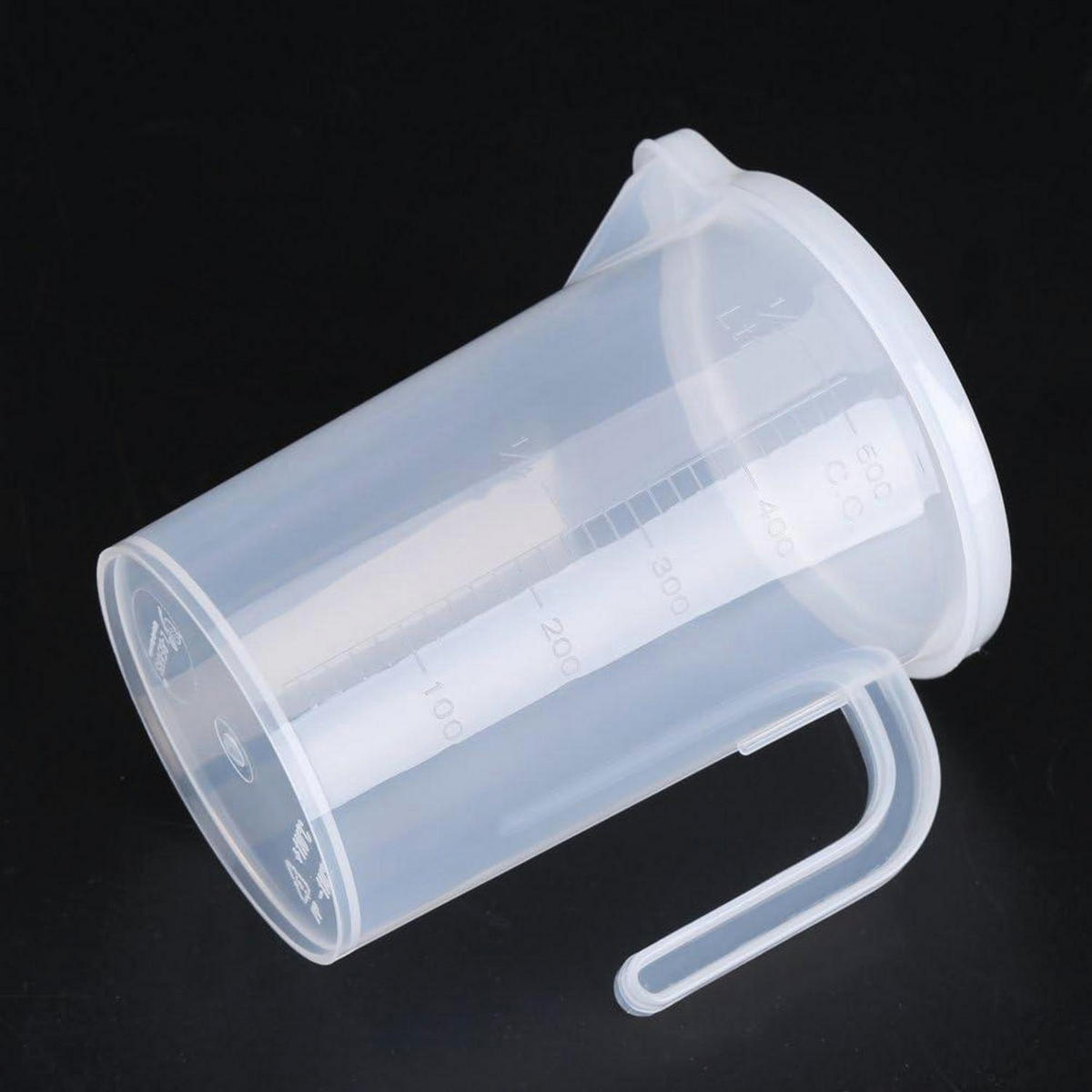 MESSBECHER 500 ml mit Deckel transparent - Transparent, Kunststoff (0.5L)