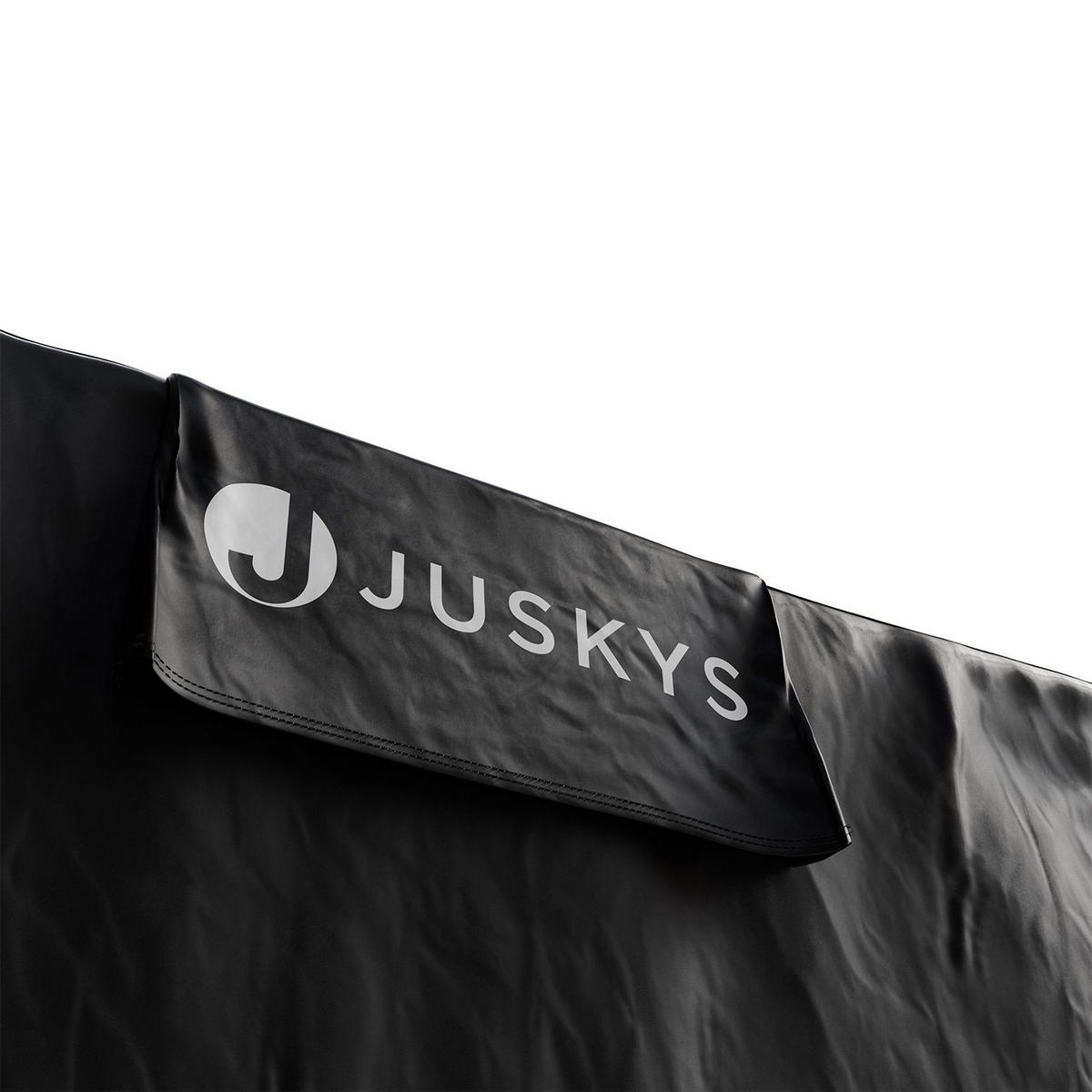 GARTENMÖBELABDECKUNG CoverSafe Pro schwarz - Schwarz, Kunststoff (200/90/300cm) - Juskys