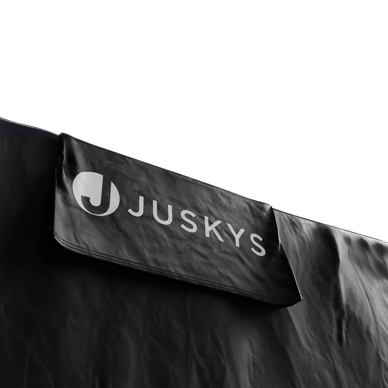 Thumbnail - Juskys Gartenmöbelabdeckung, Schwarz, Kunststoff, 200x90x300 cm, Gartenzubehör, Gartenmöbel-Schutzhüllen