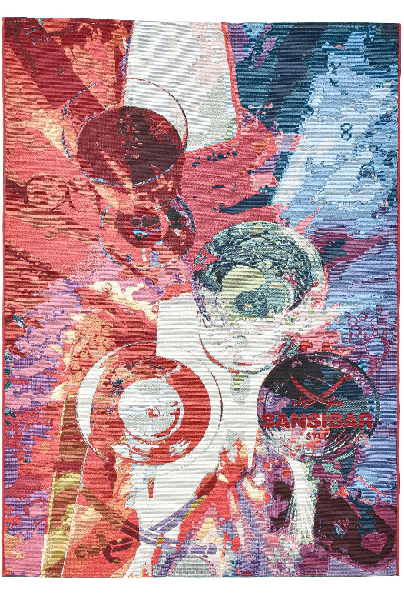 OUTDOORTEPPICH Rantum Beach 160x230 cm - Multicolor, Textil (160/230cm) - Sansibar SYLT