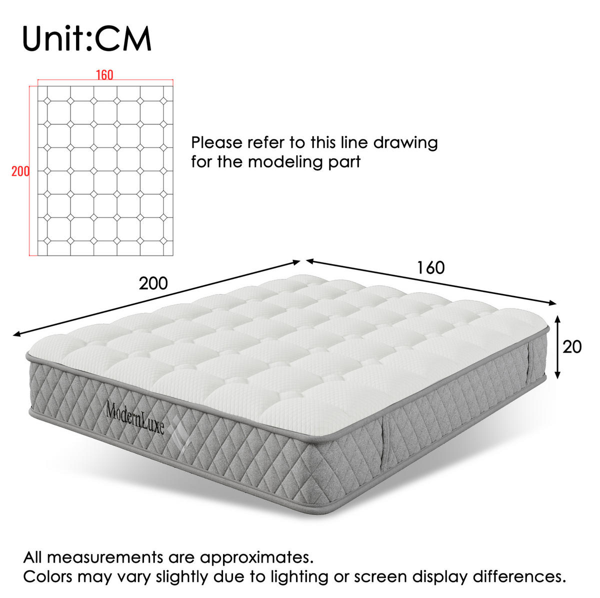 POLOHOVATEĽNÁ posteľ 160/200 cm béžová z ľanovej tkaniny s LED, úložným priestorom a USB/Type-C - béžová, textil (160/200cm) - OKWISH