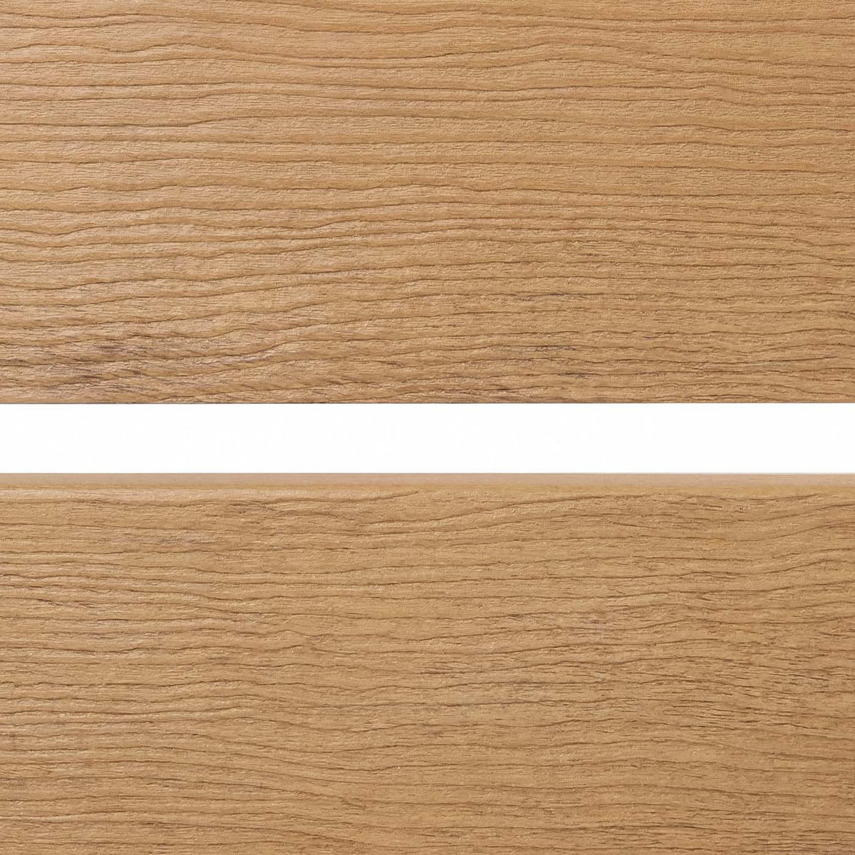 ALU MÜLLTONNEN-ZAUN Hellbraun - Hellbraun, Metall (110/130/6cm) - MCW