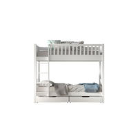 ETAGENBETT Karyl 208x175x105 aus Massivholz in Weiß - Weiß, Holz (90/200cm) - 58aufmkessel