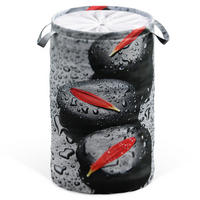 WÄSCHEKORB Elegance - Grau, Textil (37/55/55cm) - Sanilo