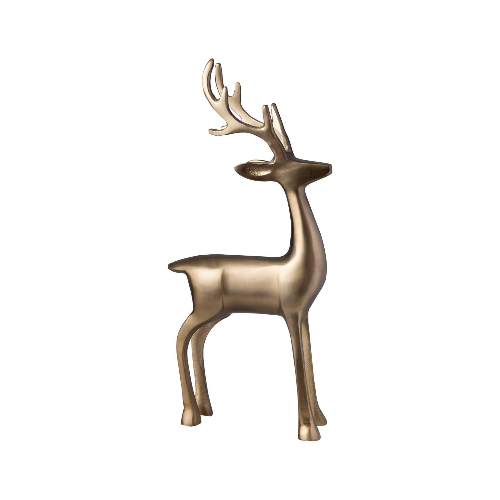 DEKOFIGUR HIRSCH Christmas Chic gold 36 cm - Goldfarben, Metall (6/36/17cm) - Villeroy & Boch