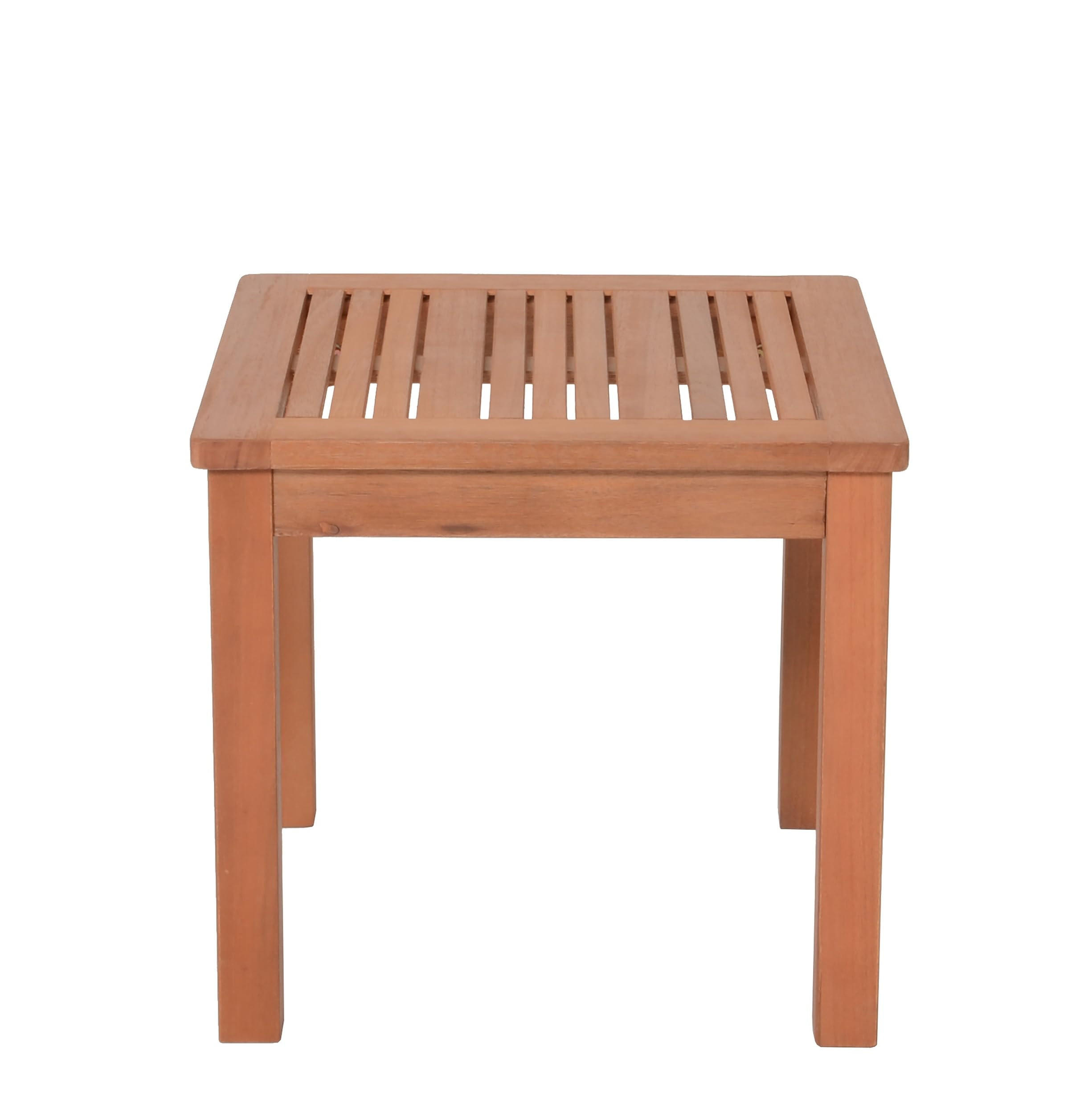 GARTENTISCH Gunter rechteckig Garten - Braun, Holz (44/44/40cm) - DELUKE