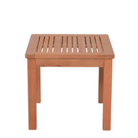 GARTENTISCH Gunter rechteckig Garten - Braun, Holz (44/44/40cm) - DELUKE