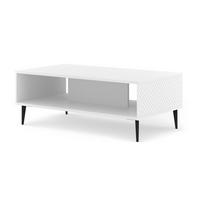KONZOLOVÝ STOLÍK Biela, Biela lesklá, Čierna 90/43/60 - čierna/biela, kompozitné drevo (90/43/60cm) - RAUMHIRSCH FURNITURE