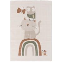 KINDER TEPPICH HAPPY KIDS - Grau, Textil (160/230cm) - Pergamon