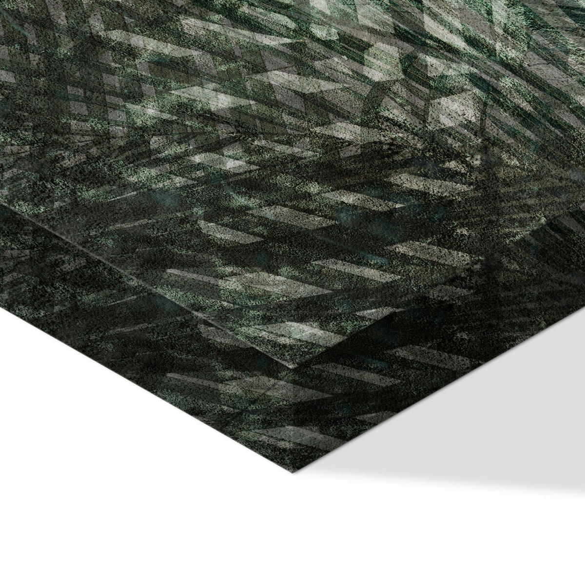 LEINWANDBILD Blätter 5-tlg. 225x112,5 cm - Multicolor, Holz (225/112.5cm) - LUMASOUL