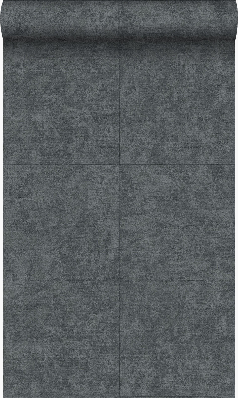 TAPETE Stein-Optik 53 cm x 10.05 m - Schwarz, Papier (53/1000cm) - Origin Wallcoverings